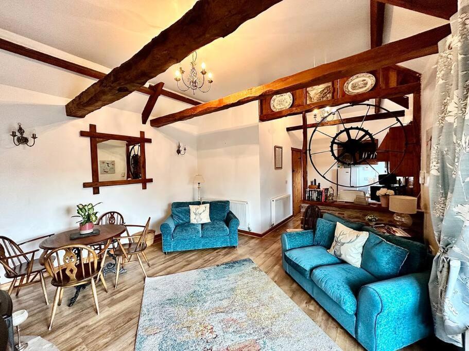 Detached One Level Stone Barn Villa Llangwm-Isaf Dış mekan fotoğraf
